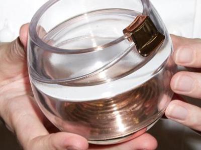 Space Glass designed for enjoying whisky in zero gravity