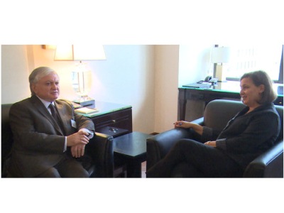 Armenia’s Nalbandian briefs US’s Nuland on situation at border in recent days