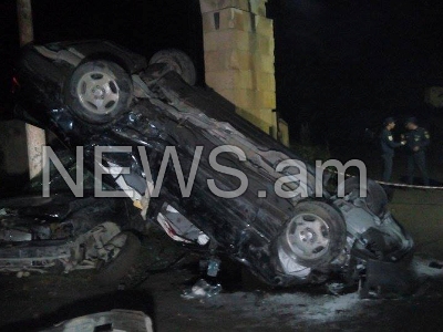 Խոշոր ավտովթար Գյումրիում. կա 1 զոհ, 6 վիրավոր (ֆոտո)