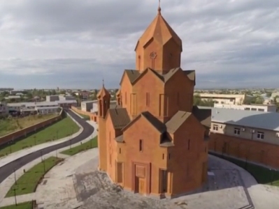 New church in Masis, project started by Hrant Vardanyan is completed