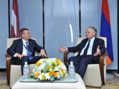 Edgars Rinkevics: Latvia supports efforts of OSCE Minsk Group