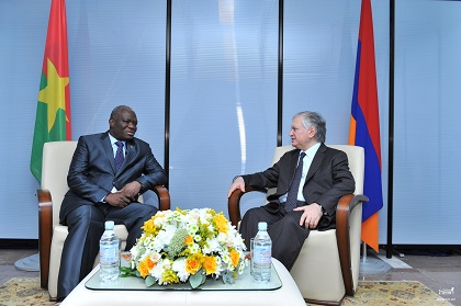 Բուրկինա Ֆասոն մտադիր է երկկողմ հարաբերություններ զարգացնել Հայաստանի հետ