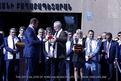 Արթուր Գրիգորյանն ու Արմեն Խանդիկյանը «Արգիշտի առաջին» շքանշան են ստացել
