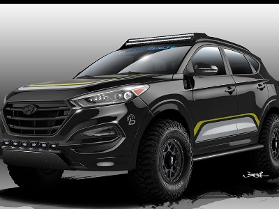 Hyundai Tucson подготовили для бездорожья