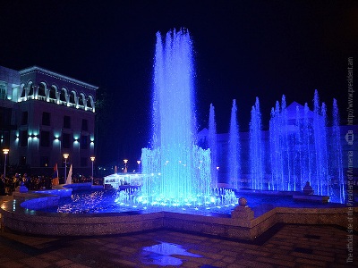 Կապանում «երգող» շատրվաններ են բացվել (ֆոտո)