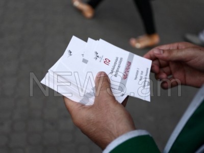 Фронт «Нет» провел информационное шествие