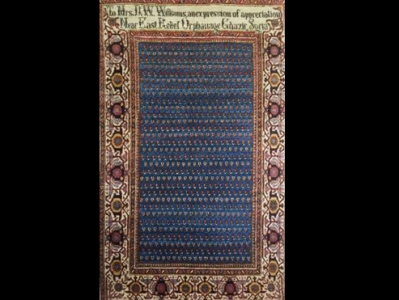 Rug woven by orphaned survivors of Armenian Genocide to go on display in Los Angeles