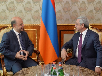 Президент принял главу армянского зарубежного вуза