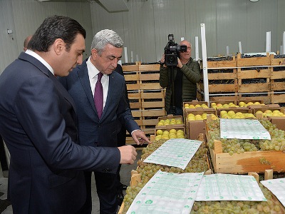 Armenian fruit may appear in Eastern European supermarkets