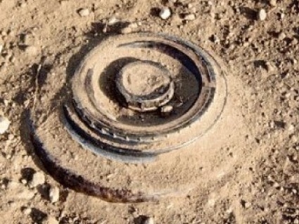 Anti-tank mine found near Armenian Police Academy