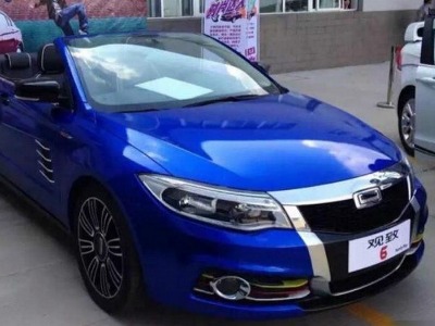 Компания Qoros создала четырехдверный кабриолет