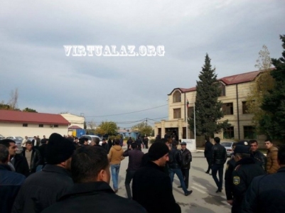 В Баку очередная акция протеста рабочих