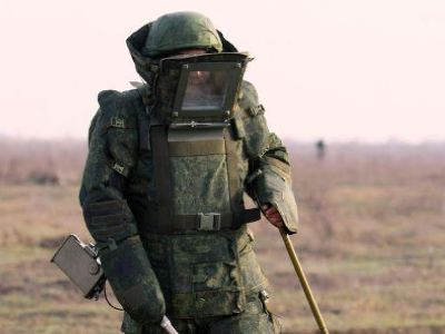 На полигонах российской базы в Армении проводится очистка от неразорвавшихся боеприпасов