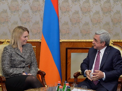 Armenia President: US-Armenian ties have been on the rise since independence of Armenia
