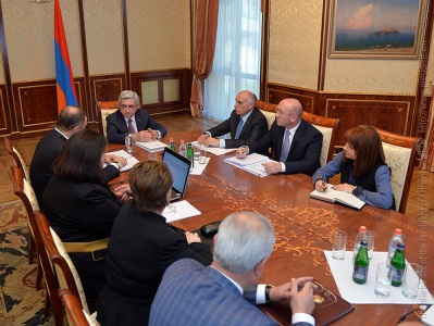 Նախագահականում քննարկել են Արմավիրի մարզի խնդիրները (ֆոտո)