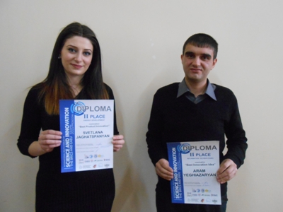 Armenian participants return from international IT forum with prizes
