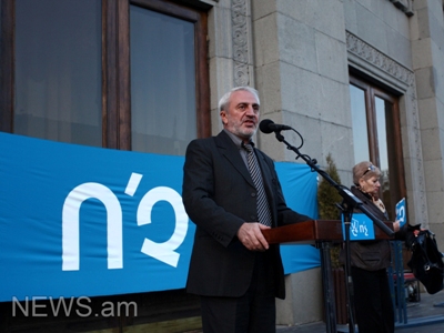Why doesn’t Armenia ex-President attend “No” front rallies?