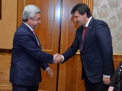 Armenia President: Political dialogue between Armenia and Serbia has been activated