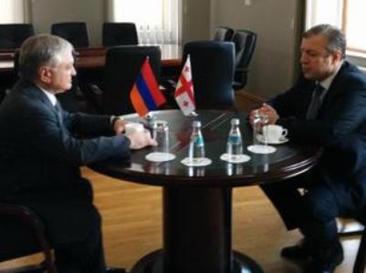 Armenia and Georgia FMs discuss cooperation