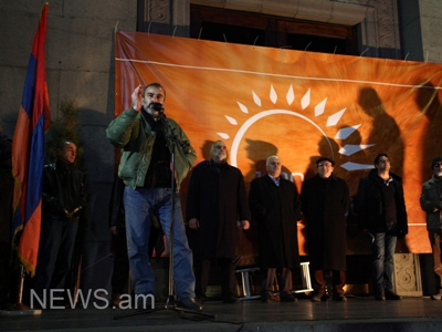 Sefilian: “New Armenia” and ANC will continue struggle together after December 7