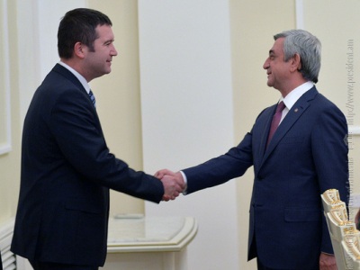 Armenia President: Czech Rep. is one of Armenia’s most important partners in Europe (PHOTOS)