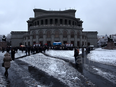 Joint rally of opponents of constitutional changes kicks off in Yerevan Liberty Square (PHOTOS)