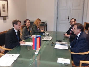 Armenia-EU process discussed during political consultations with Slovenia