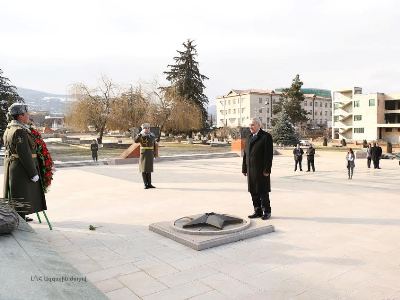 Председатель НС Армении находится с рабочим визитом в Нагорном Карабахе