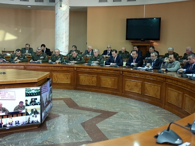 Տեսակապ Հայաստանի եւ Արցախի ՊՆ-ների միջեւ (ֆոտո)