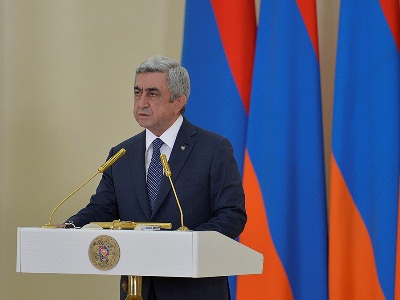 Armenia President speaks on combating corruption