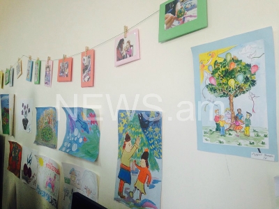World in paintings of children with cancer: Trade fair held in Yerevan (PHOTOS)