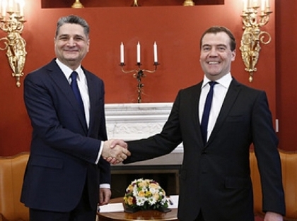 Newspaper: Russia’s Medvedev to visit Armenia