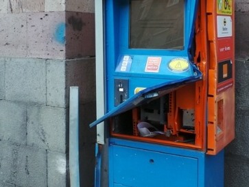 В Ереване взломали платёжные терминалы