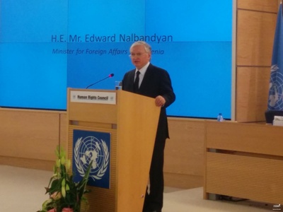 Armenia FM: Azerbaijan actions require immediate reaction of international organizations