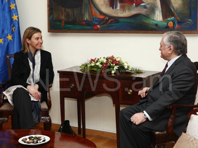 ԵՄ-Հայաստան ամուր գործընկերությունը շահեկան է նաեւ ողջ տարածաշրջանի համար. Մոգերինի (Ֆոտո)