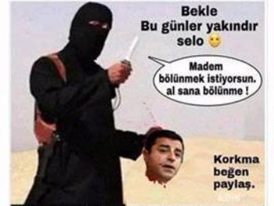 Turkey president’s businessman friend wants Kurdish party leader beheaded