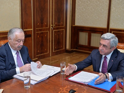 Serzh Sargsyan: Volume of Armenia-France trade is insufficient