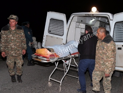 Armenia soldiers’ vehicle rolls into gorge, 3 dead