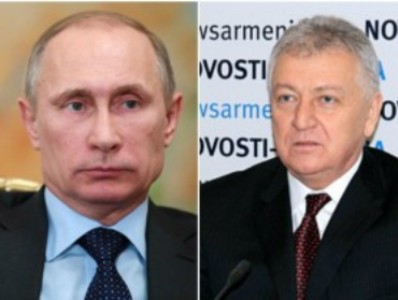 Վլադիմիր Պուտինը Գագիկ Աբրահամյանին պարգեւատրել է Բարեկամության շքանշանով