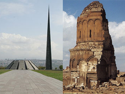 National Geographic. Ծիծեռնակաբերդը՝  կոչ հիշատակի, Անին՝ մոռացության հուշարձան