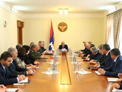 ԼՂՀ նախագահը Անվտանգության խորհրդի նիստ է գումարել