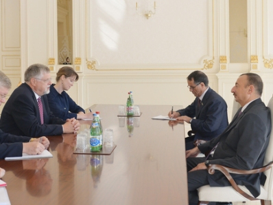 Azerbaijani President and EU Special representative discuss Karabakh conflict