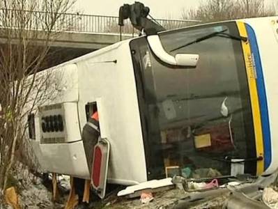 14 Palestinian pilgrims die in Jordan bus crash