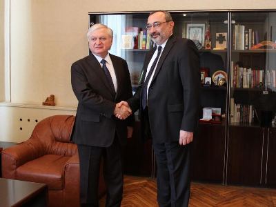 Главы МИД Армении и НКР обсудили процесс урегулирования нагорно-карабахского конфликта