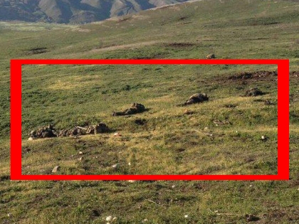 ԼՂՀ ՊՆ-ն հրապարակել է Թալիշի ուղղությամբ փախուստի պահին ոչնչացված հակառակորդի զինվորների նկարները (ֆոտո)