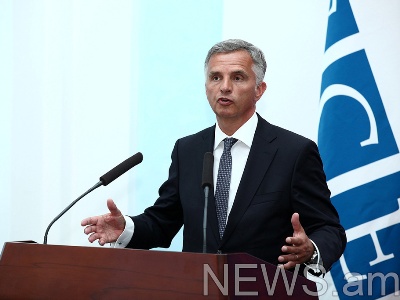 Swiss Foreign Minister noted  improvement of situation in Karabakh