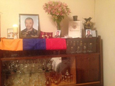 Младший сын погибшего в результате азербайджанской агрессии добровольца продолжает службу в армии