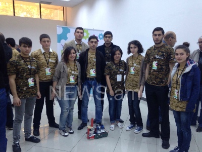 Armenia Minesweeper Robots contest is at final phase