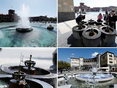 Վերագործարկվել են Երեւանի ջրային կառույցներն ու ցայտաղբյուրները
