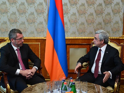 Սերժ Սարգսյան. Շատ կարեւոր է, որ Եվրոպայում տեղյակ լինեն իրական դեպքերին (ֆոտո)